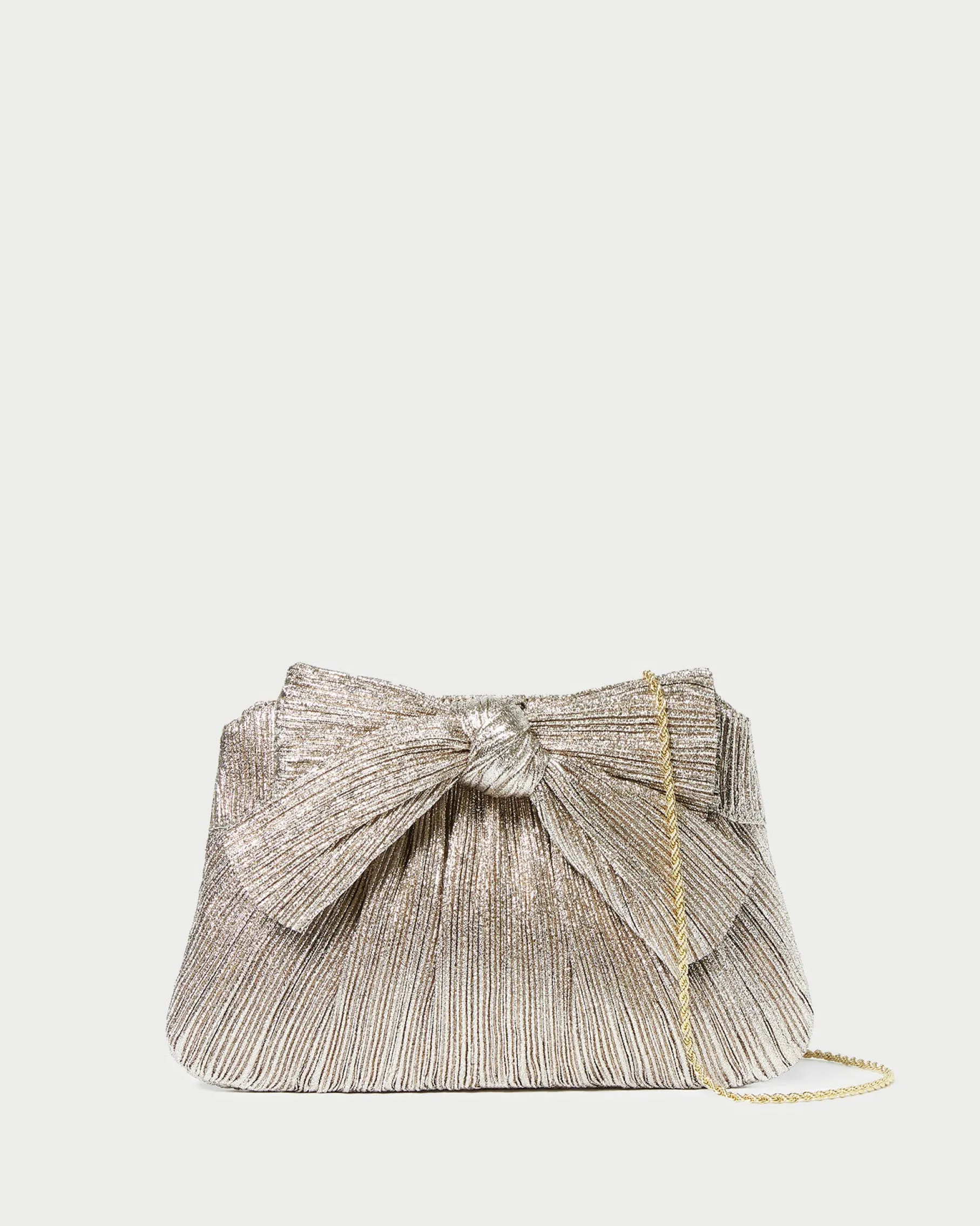 Rayne Black Bow Clutch
