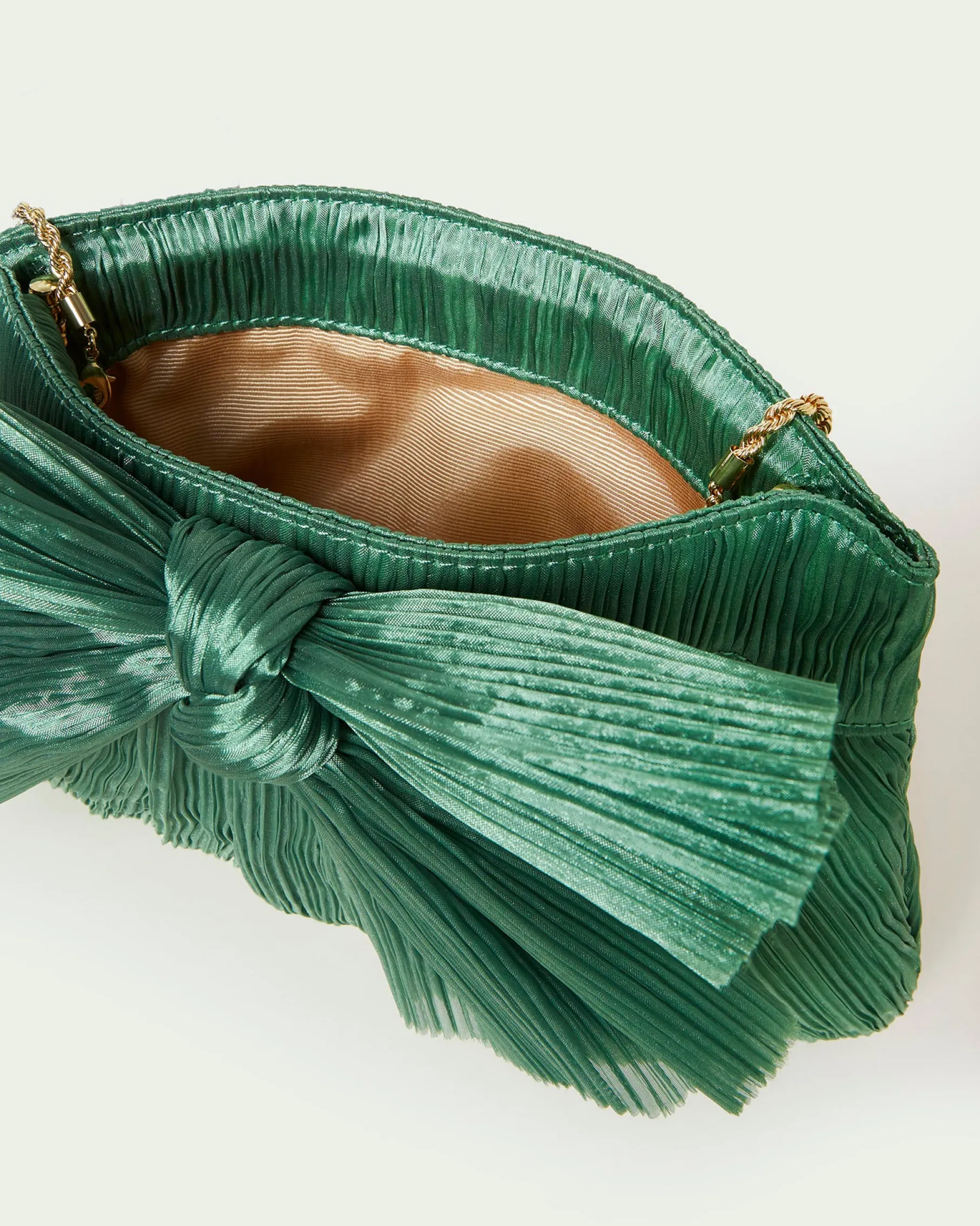 Rayne Black Bow Clutch