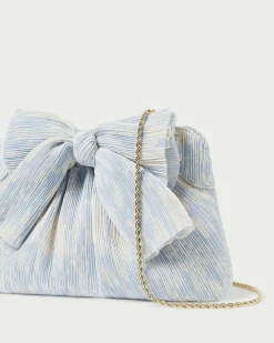 Rayne Black Bow Clutch
