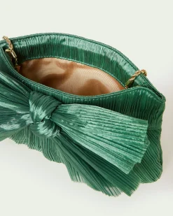 Rayne Gold Bow Clutch