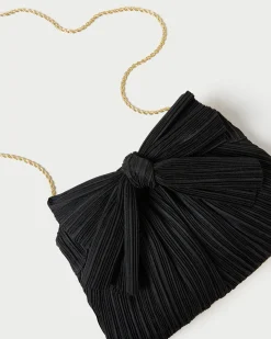 Rayne Gold Bow Clutch
