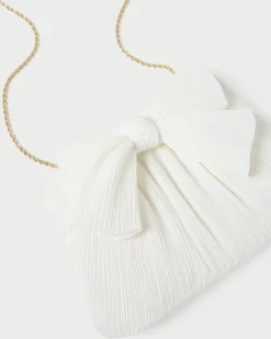 Rayne Natural Bow Clutch