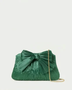 Rayne Sage Bow Clutch
