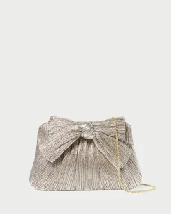 Rayne Sage Bow Clutch