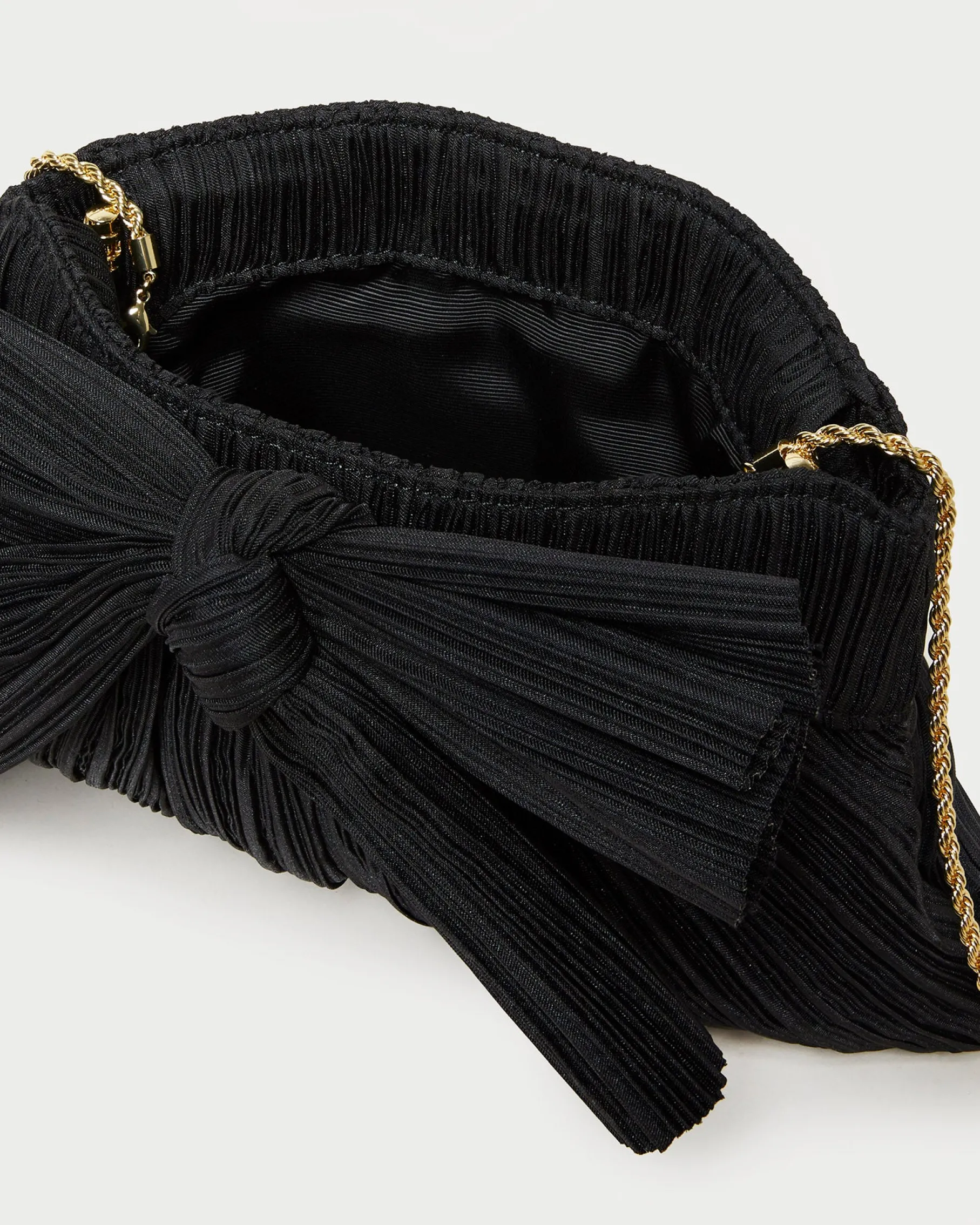 Rayne Sage Bow Clutch