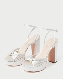 Rivka Cacao Knot Platform Sandal