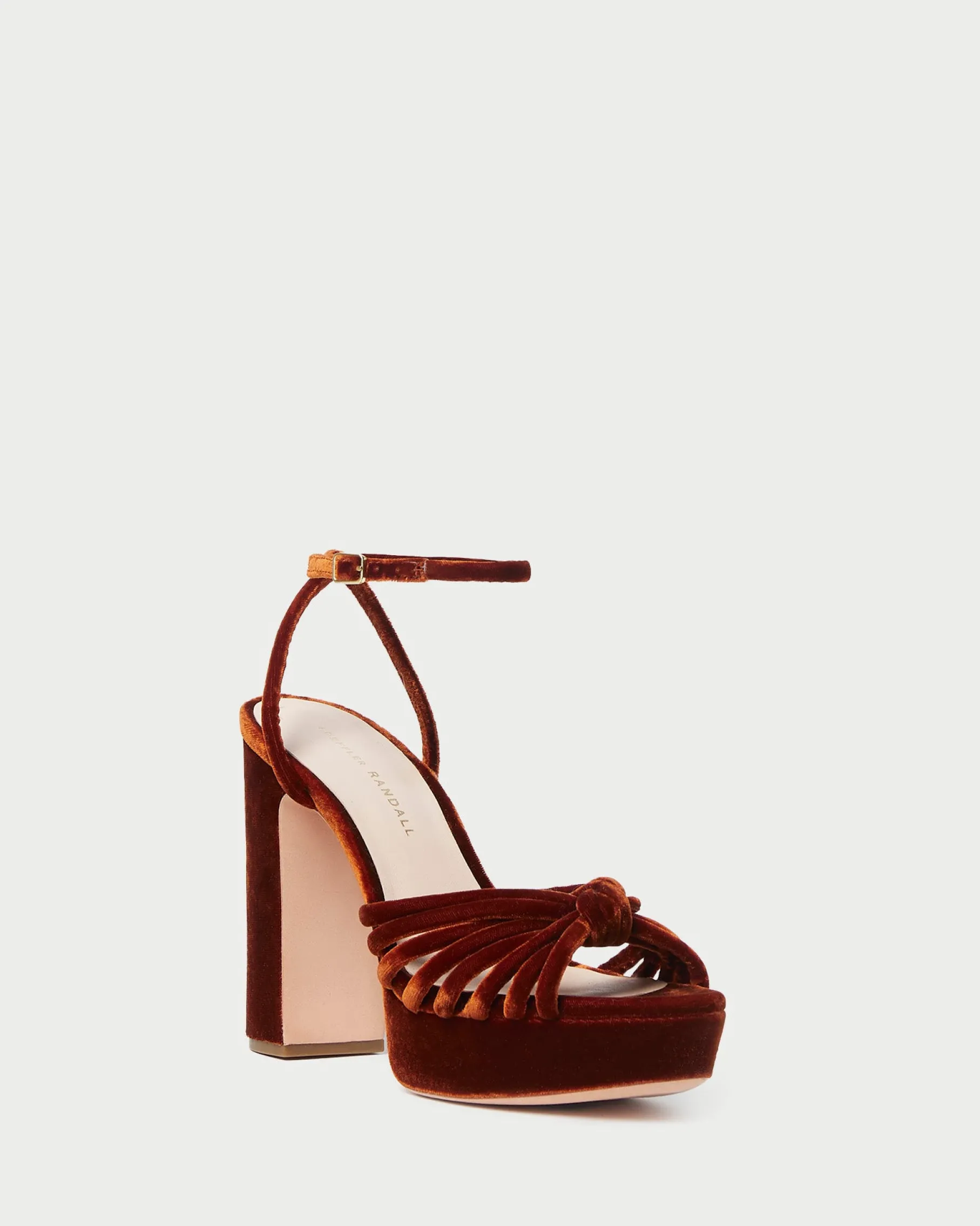 Rivka Cacao Knot Platform Sandal
