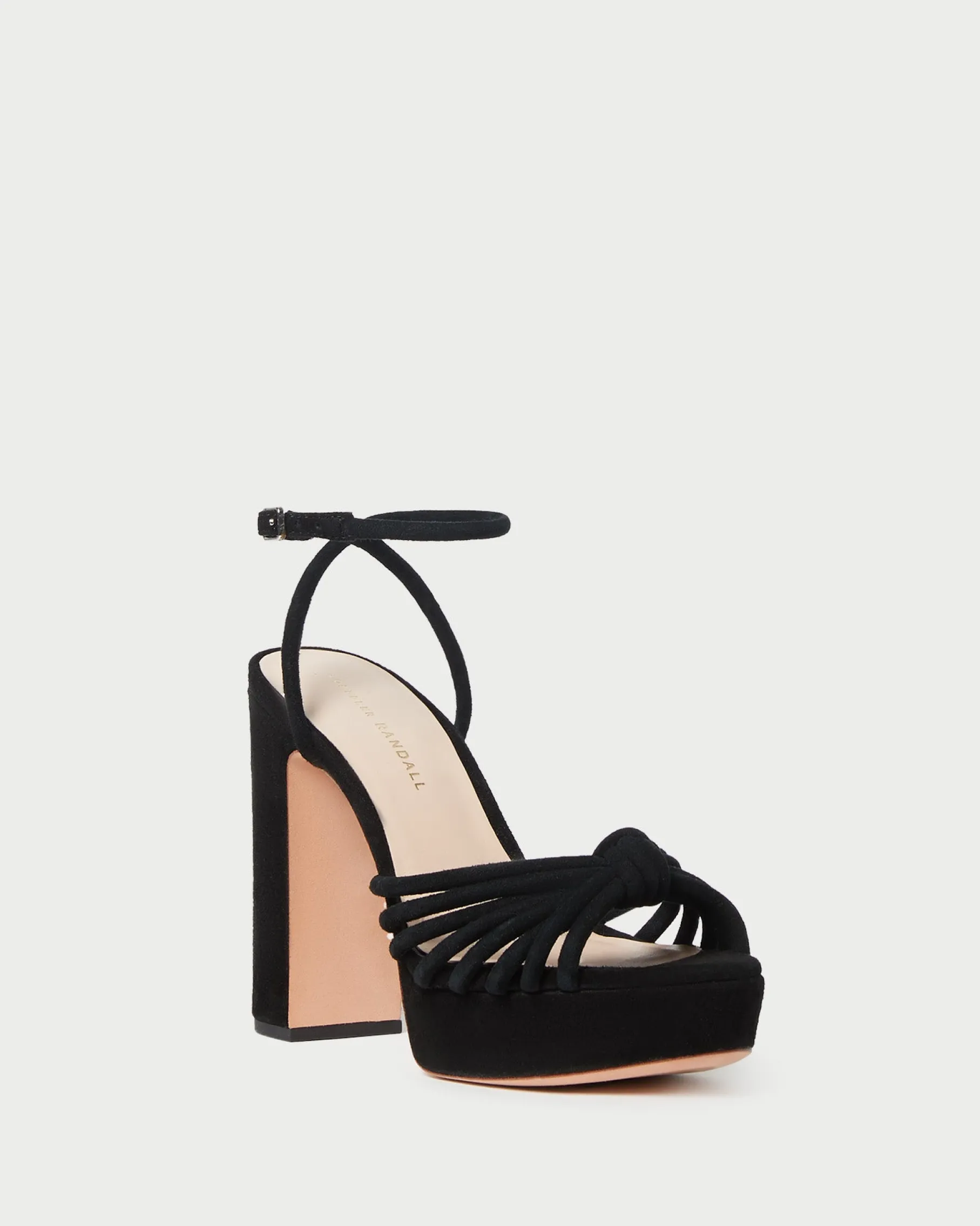 Rivka Cacao Knot Platform Sandal