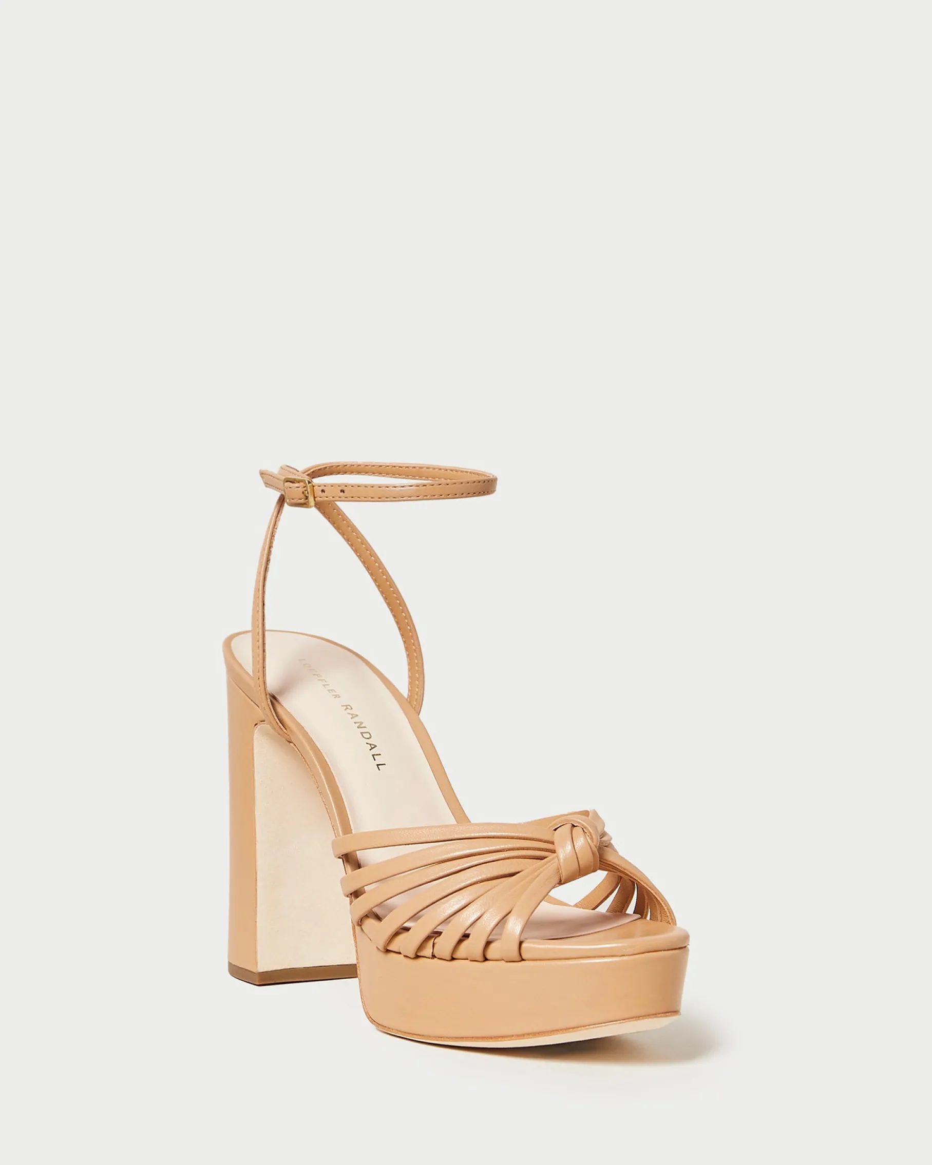 Rivka Cacao Knot Platform Sandal