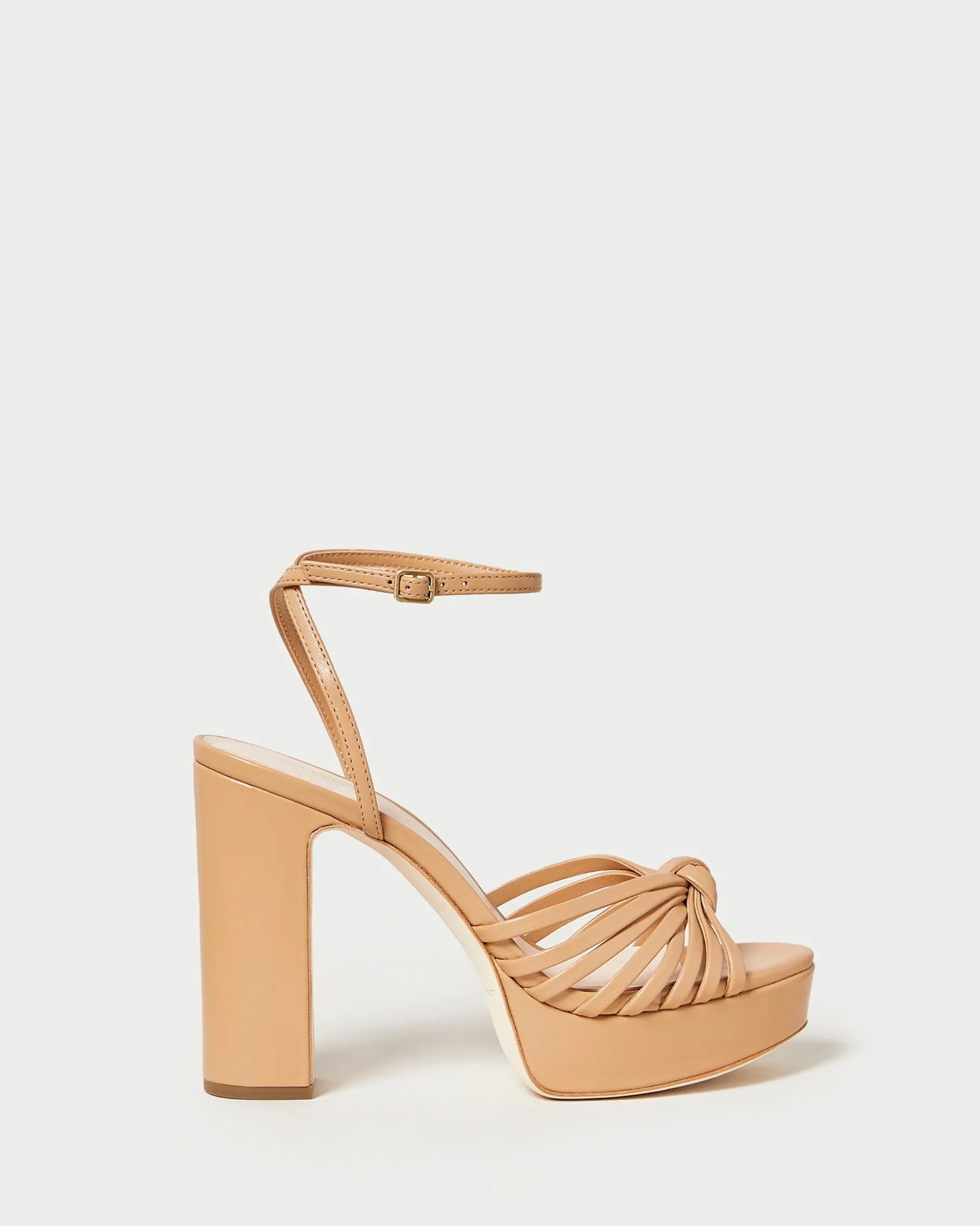 Rivka Cacao Knot Platform Sandal