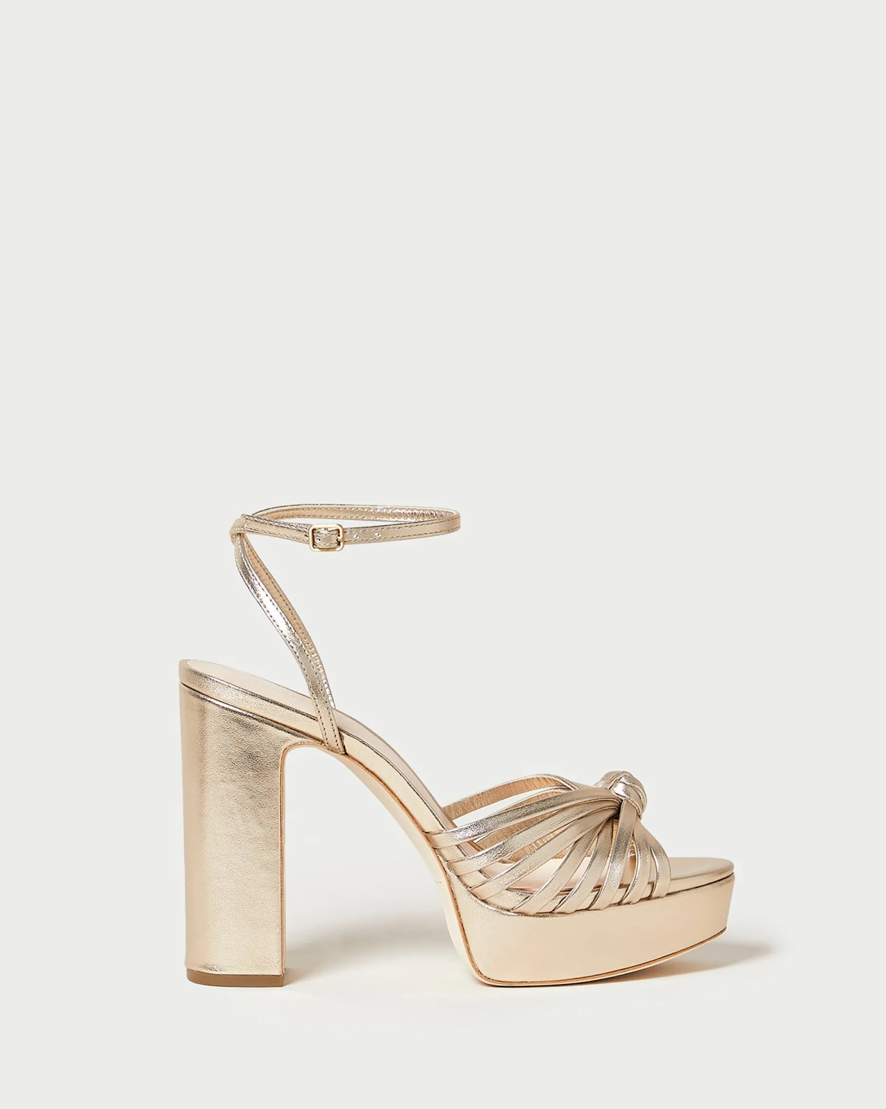 Rivka Cacao Knot Platform Sandal