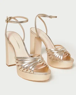 Rivka Cacao Knot Platform Sandal