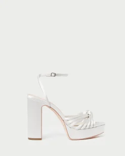 Rivka Cream Knot Platform Sandal