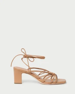 Ryder Dune Leather Heeled Sandal