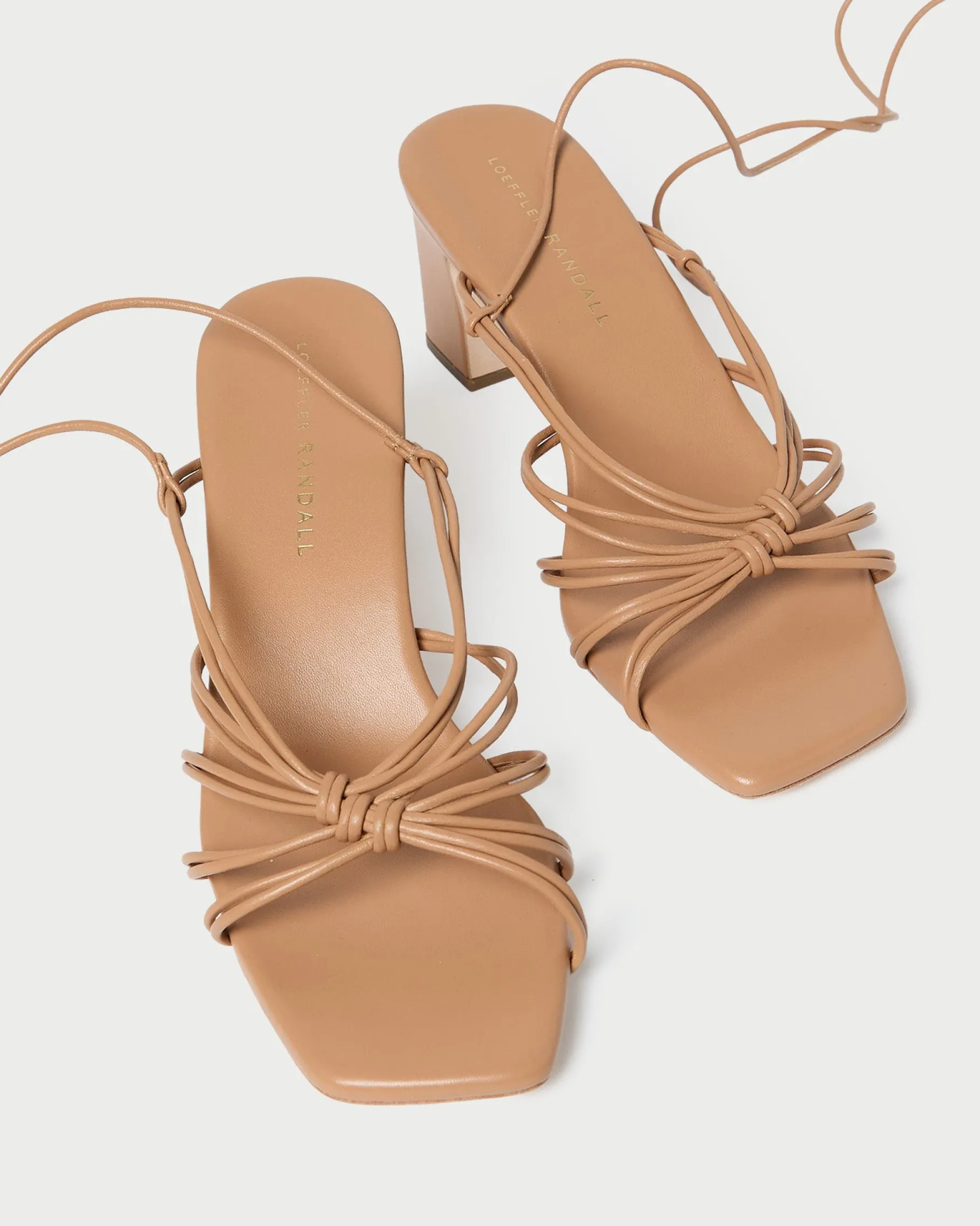 Ryder Dune Leather Heeled Sandal