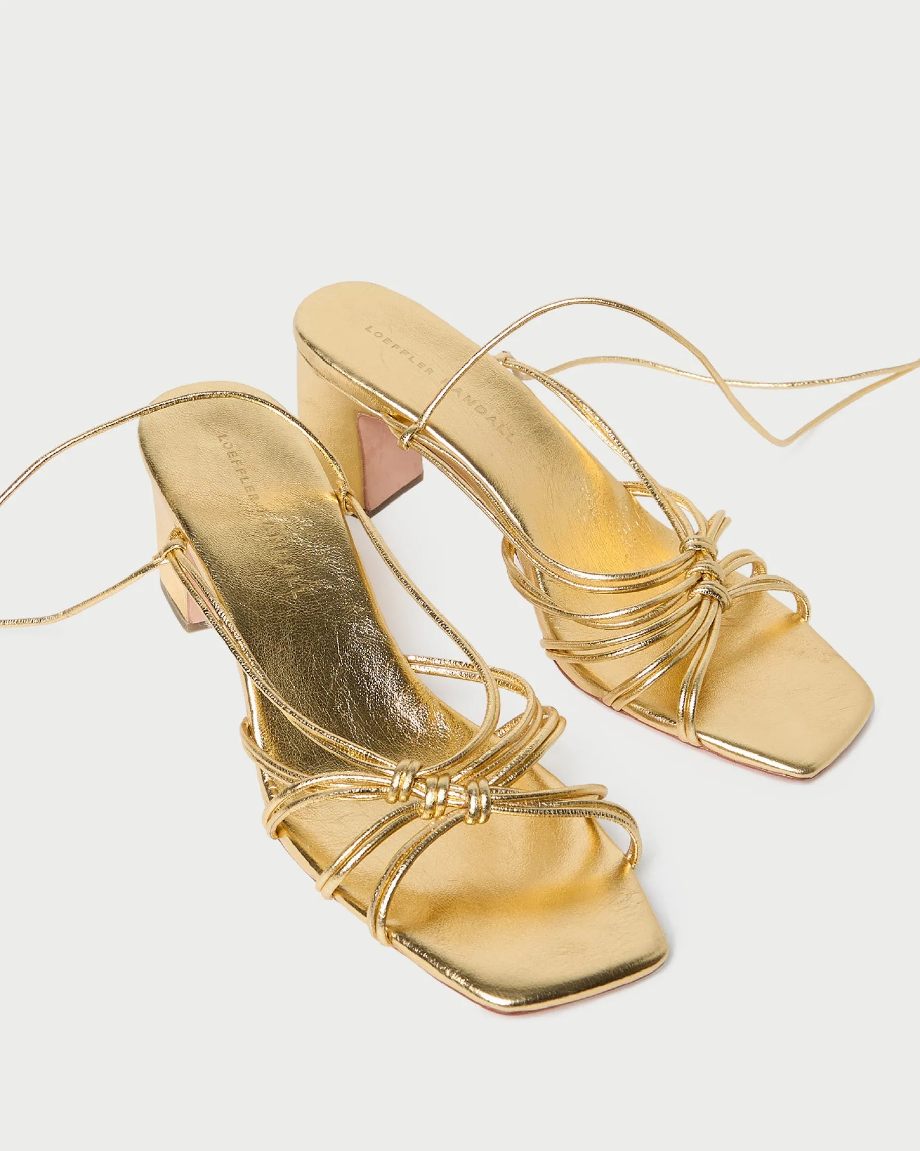 Ryder Dune Leather Heeled Sandal