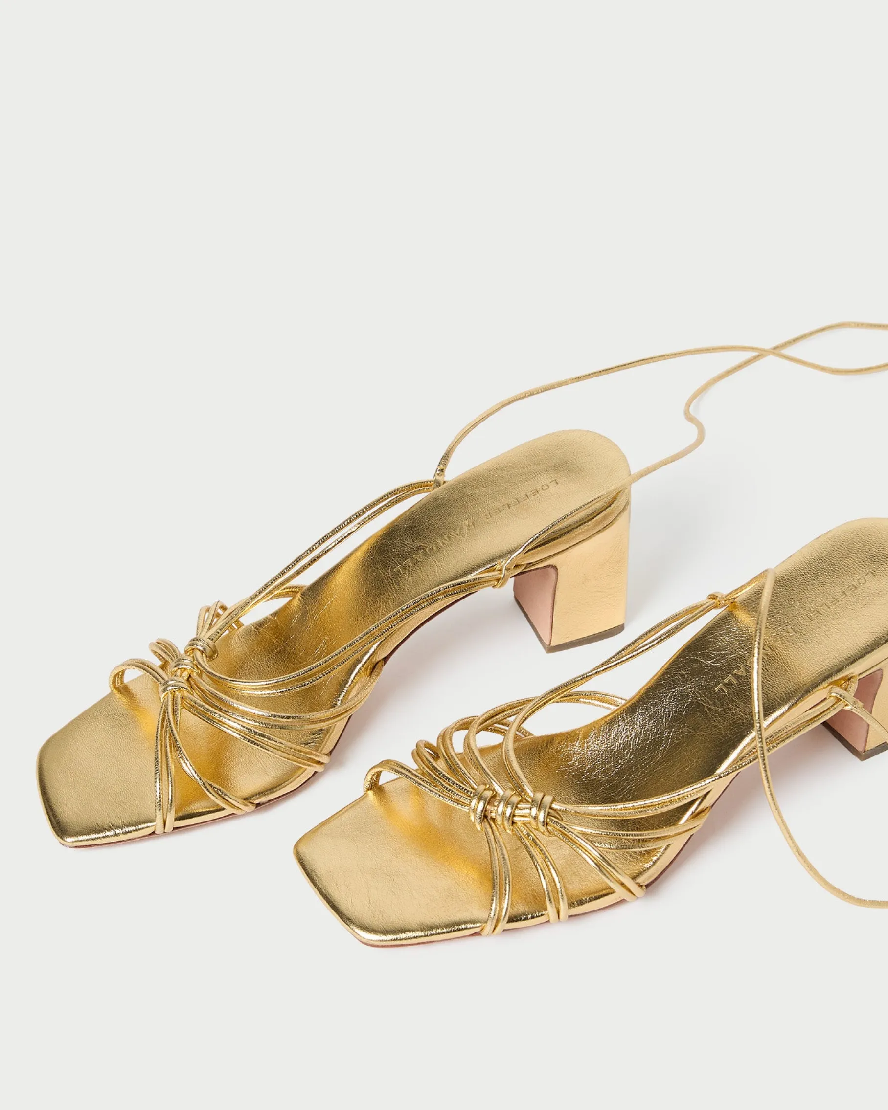 Ryder Dune Leather Heeled Sandal