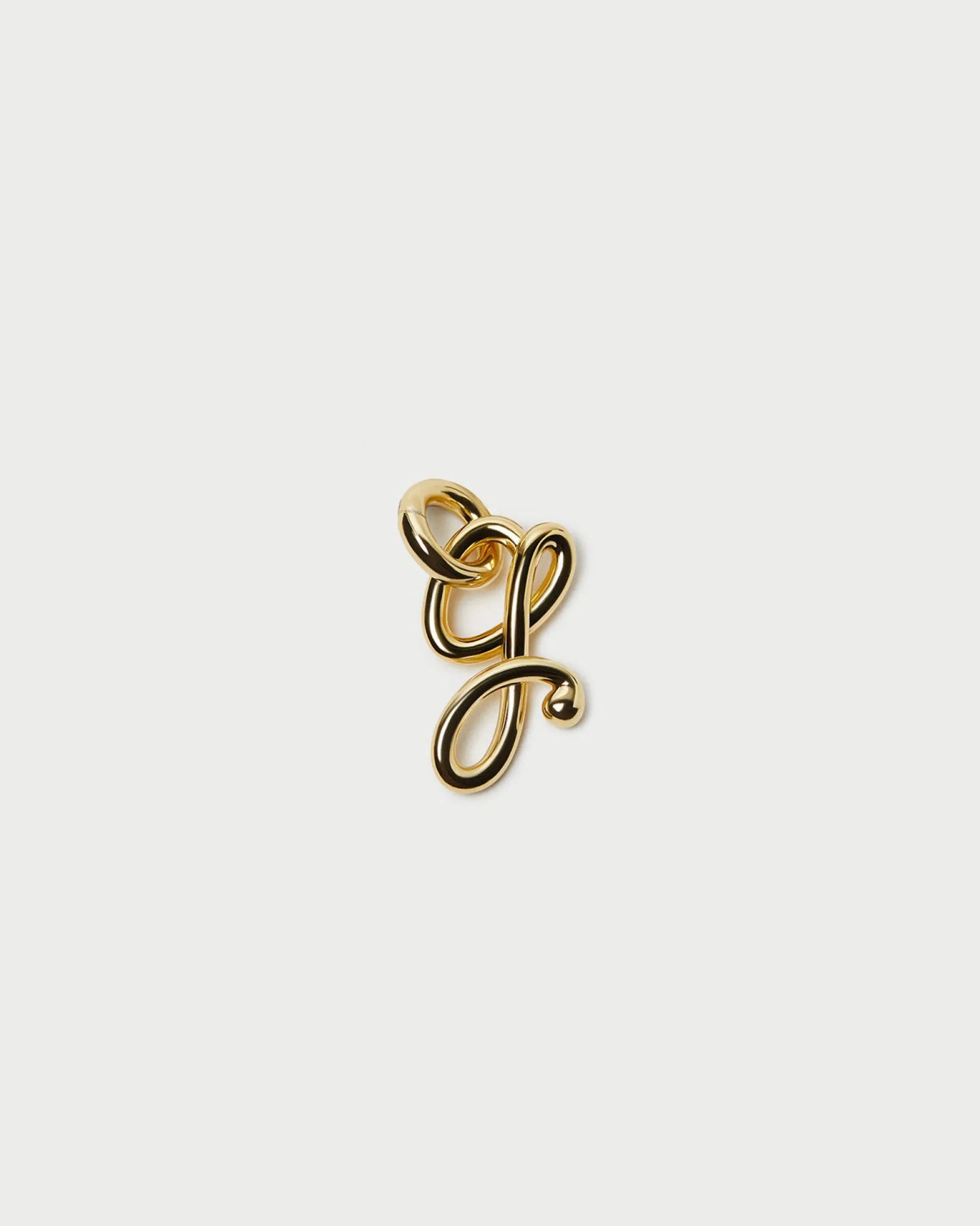 Small Gold Letter "G" Charm