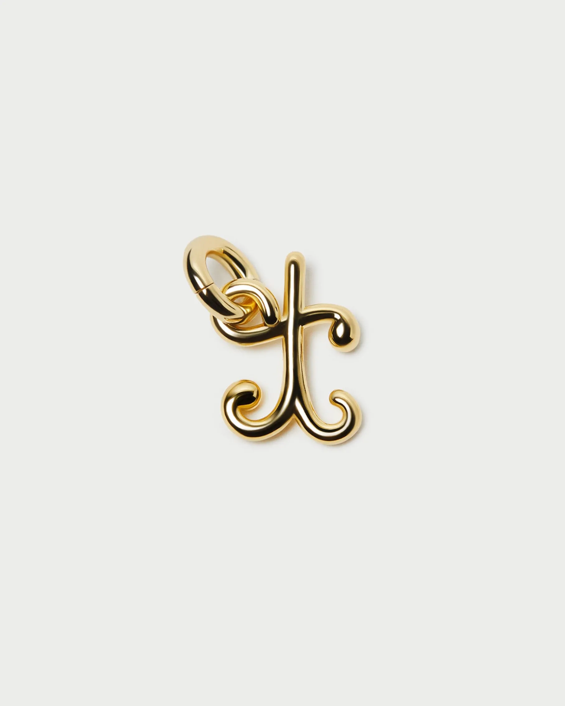 Small Gold Letter "J" Charm