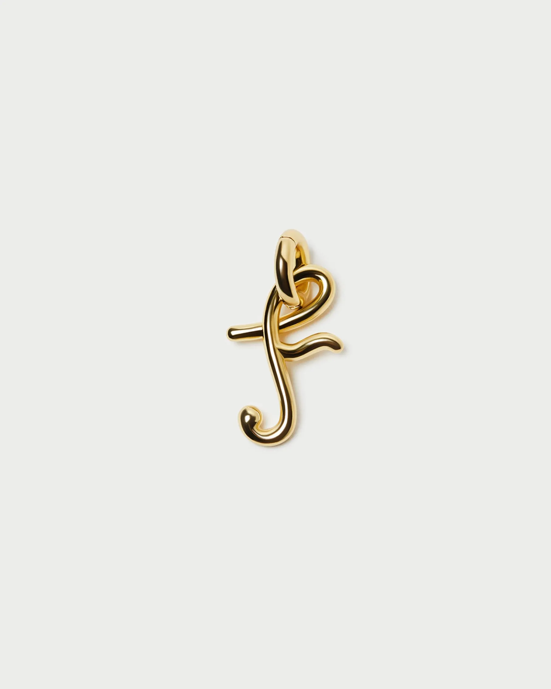 Small Gold Letter "J" Charm