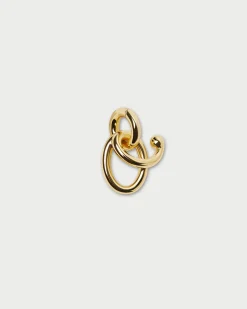 Small Gold Letter "O" Charm