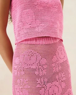 Sullivan Rose Crochet Skirt