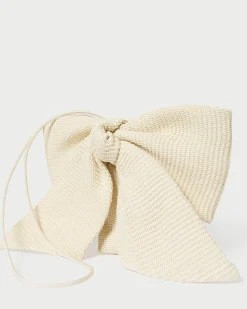 Violet Gold Diamanté Bow Crossbody