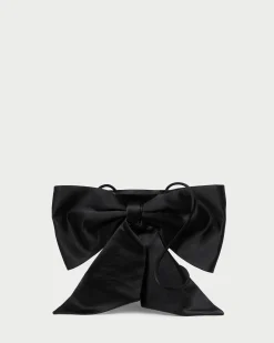 Violet Gold Diamanté Bow Crossbody