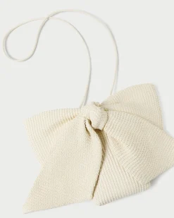 Violet Rose Satin Bow Crossbody